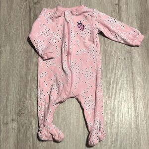 Pink Floral Kids One Piece